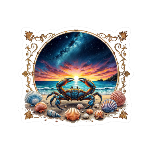 Cancer Zodiac Astrology Stickers