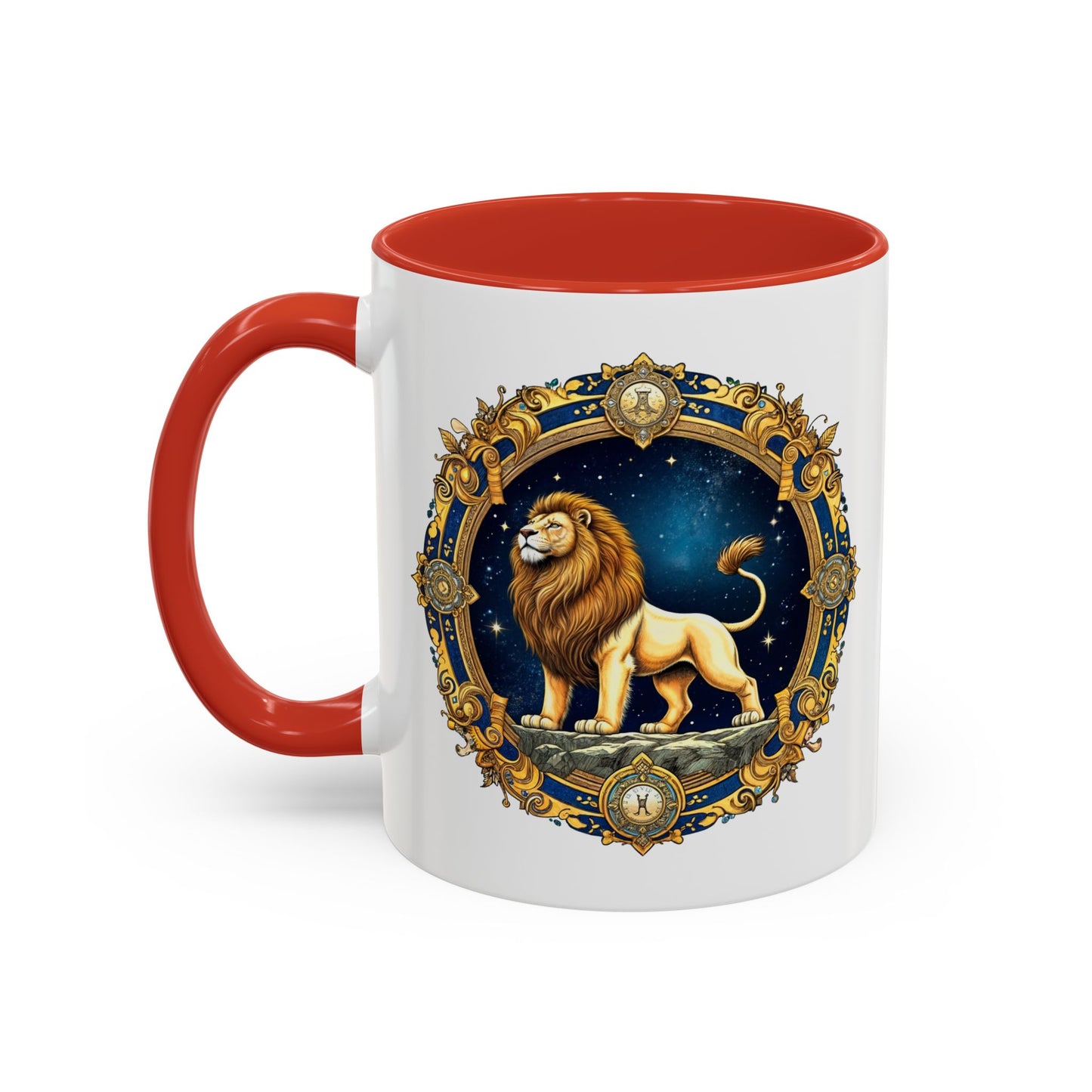 Leo Astrology Zodiac Sign Quote Coffee Mug with QR Code (11, 15oz)