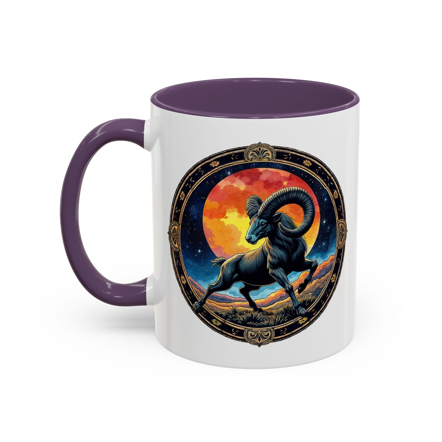 Aries Astrology Zodiac Sign Quote Coffee Mug with QR Code (11, 15oz)