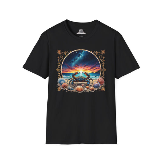 Cancer Zodiac Astrology - Softstyle Tee T-Shirt