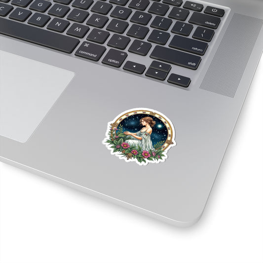 Virgo Zodiac Astrology - Kiss-Cut Stickers