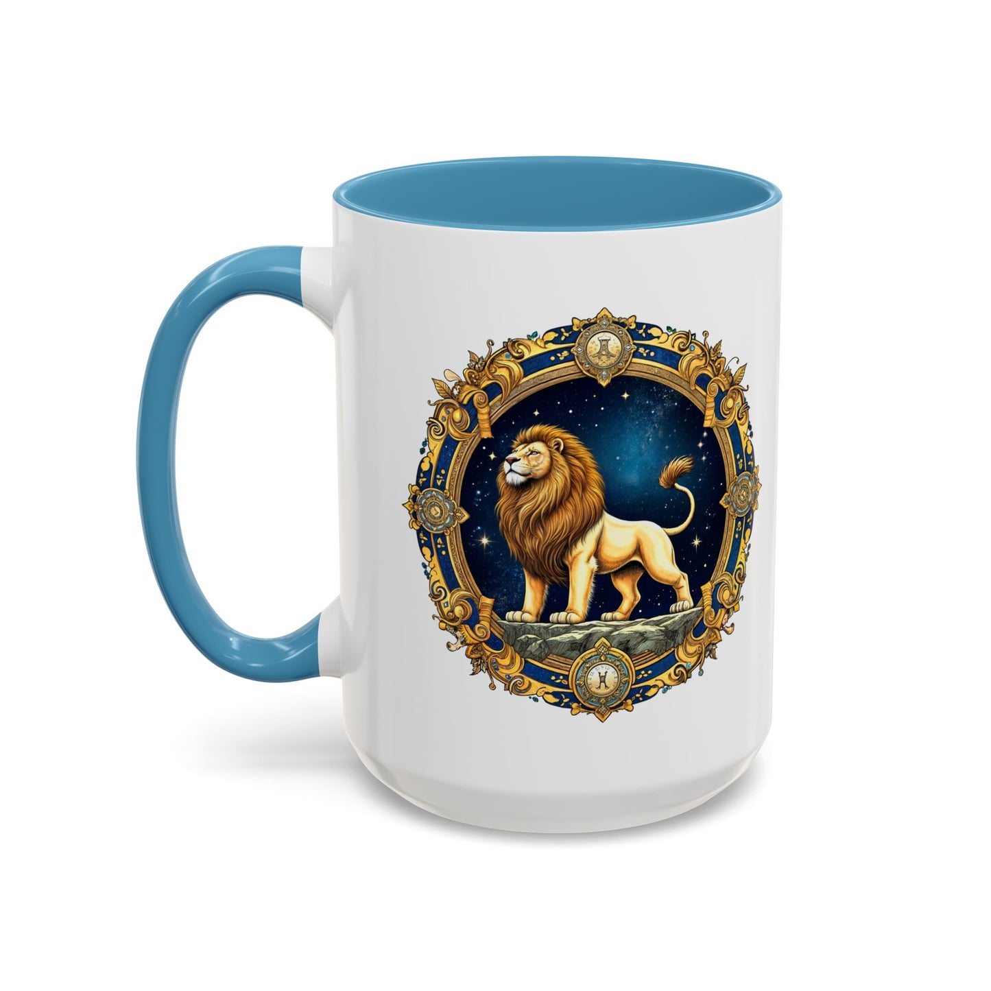 Leo Zodiac Coffee Mug with Inspirational Quote and Smart QR Code Bold Astrology Gift Custom Horoscope Lovers Mug for Leo Enthusiasts