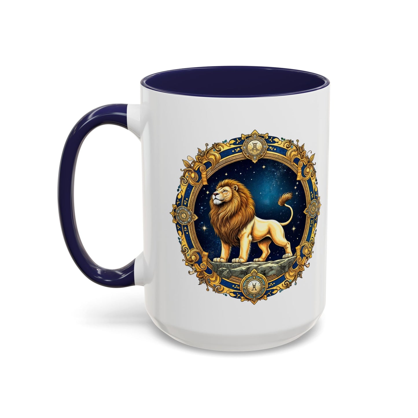 Leo Zodiac Coffee Mug with Inspirational Quote and Smart QR Code Bold Astrology Gift Custom Horoscope Lovers Mug for Leo Enthusiasts