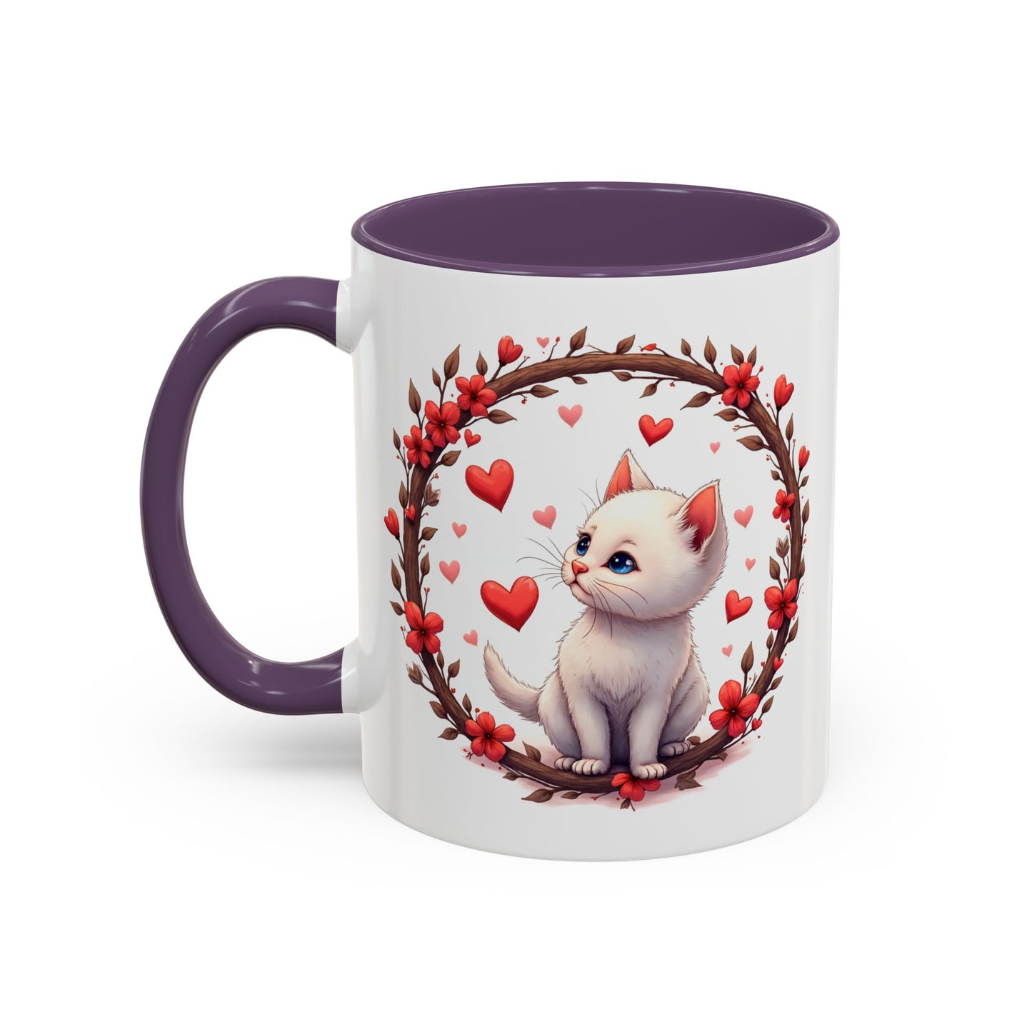 Fur-ever Love Mugs for Romantic Fun Pun Couples Adorable Pet Gift Perfect Present for Pet Lovers with Heartwarming Love Quote QR Quote Video