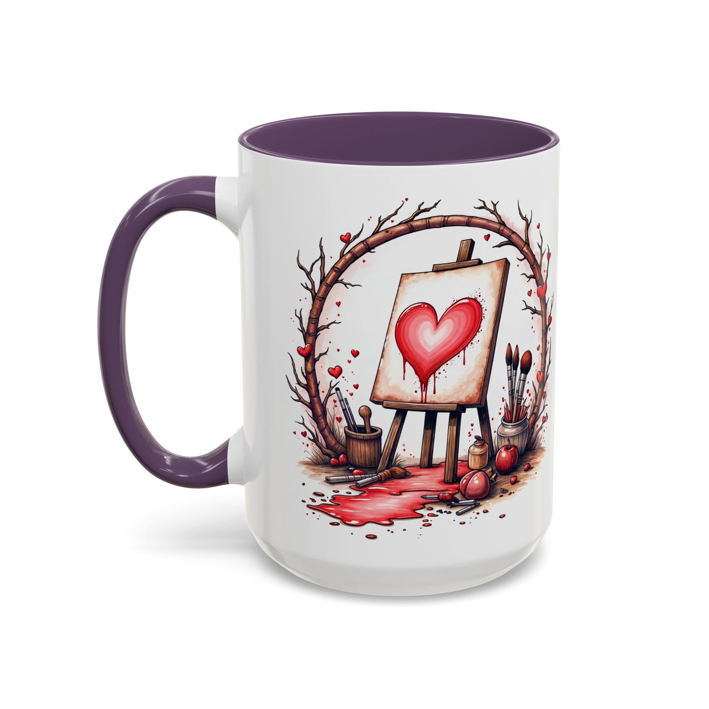 My Masterpiece Mug Unique Lovers Coffee Gift for Romantic Couples Perfect Artistic Present with Heartwarming Love Quote QR Quote Video