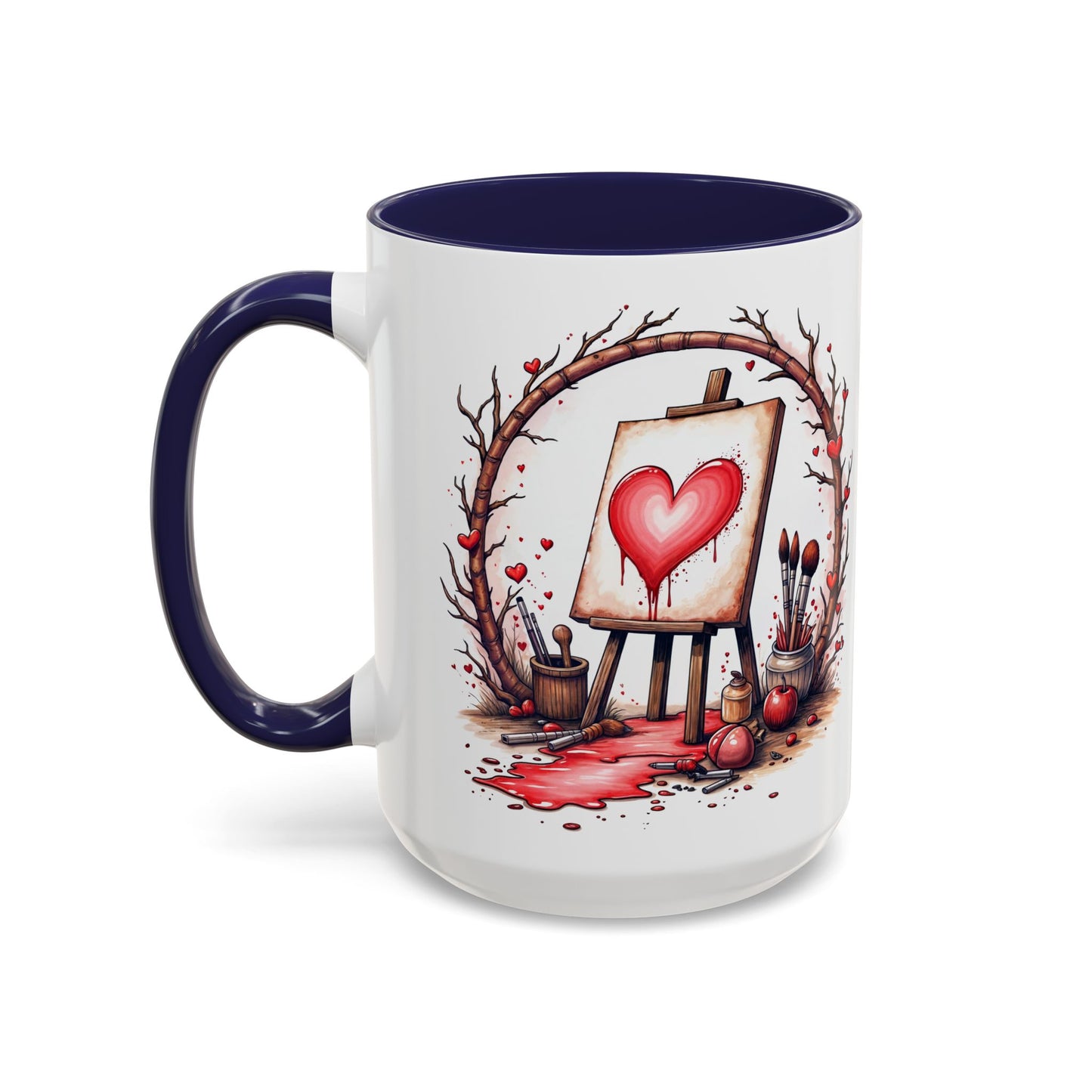 My Masterpiece Mug Unique Lovers Coffee Gift for Romantic Couples Perfect Artistic Present with Heartwarming Love Quote QR Quote Video