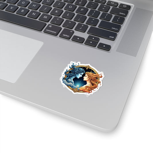 Gemini Zodiac Astrology - Kiss-Cut Stickers