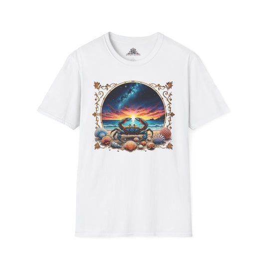 Cancer Zodiac Astrology - Softstyle Tee T-Shirt