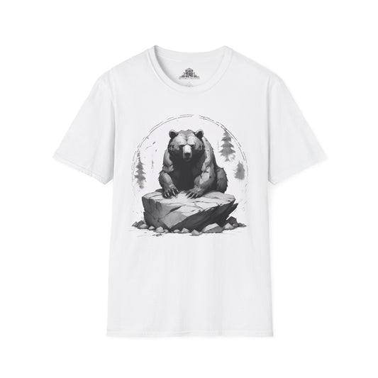 T-Shirt - Bear Wild Motivation Unisex Softstyle Tee