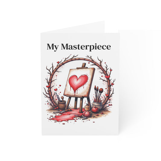 Cards - Funny My Masterpiece Card with QR Code video