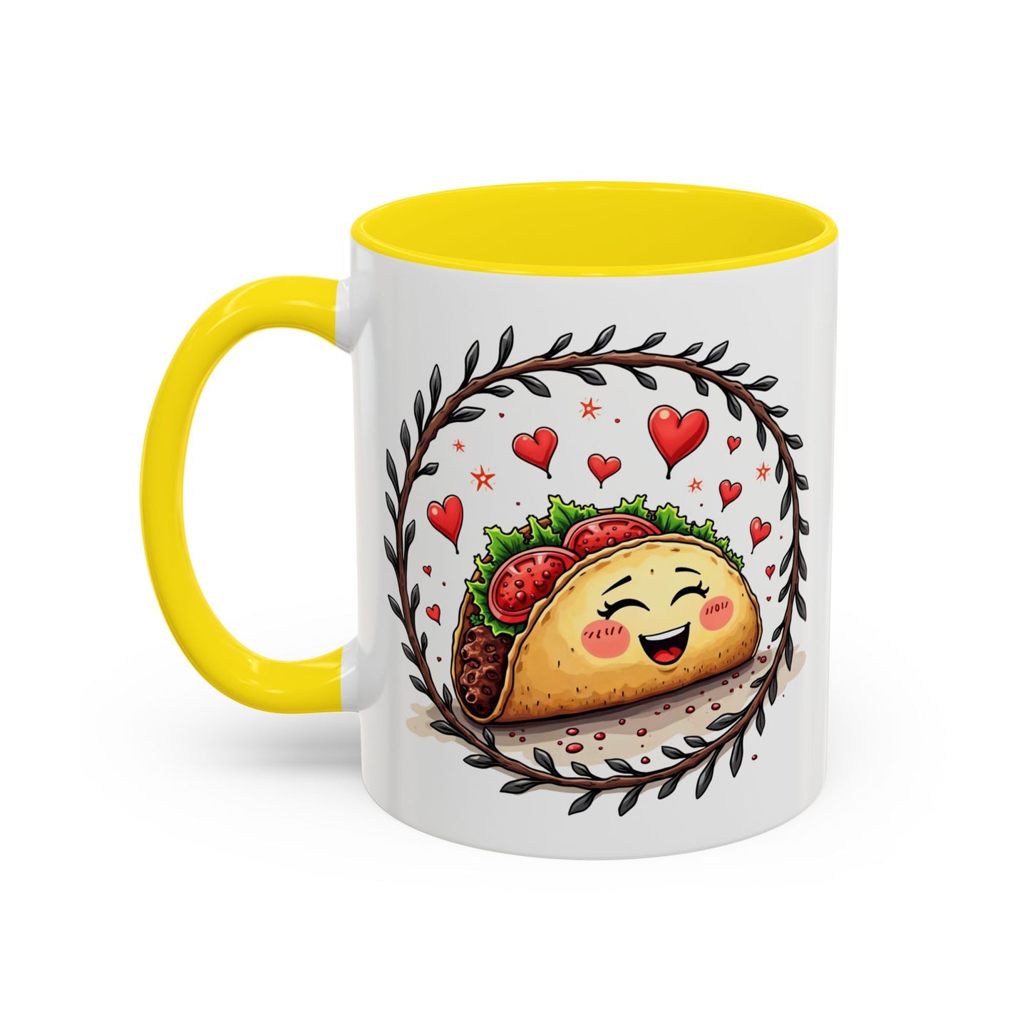 Taco 'Bout Love Mug Fun Pun Coffee Gift for Hilarious Couples Perfect Taco Tuesday Present Flirty with Adorable Love Quote QR Quote Video