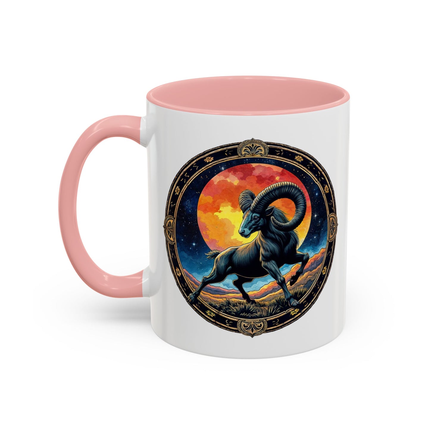 Aries Zodiac Coffee Mug with Inspirational Quote and Smart QR Code Unique Astrology Gift Personalized Horoscope Mug for Aries Lovers