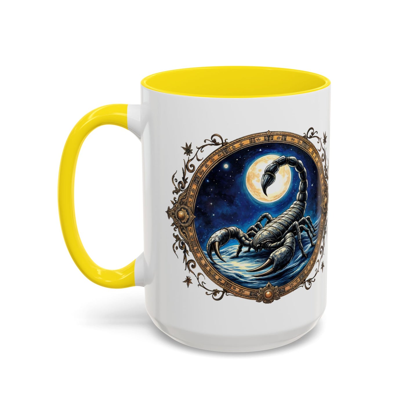 Scorpio Zodiac Coffee Mug with Inspirational Quote and Smart QR Code Mysterious Astrology Gift Unique Horoscope Mug for Scorpio Lovers