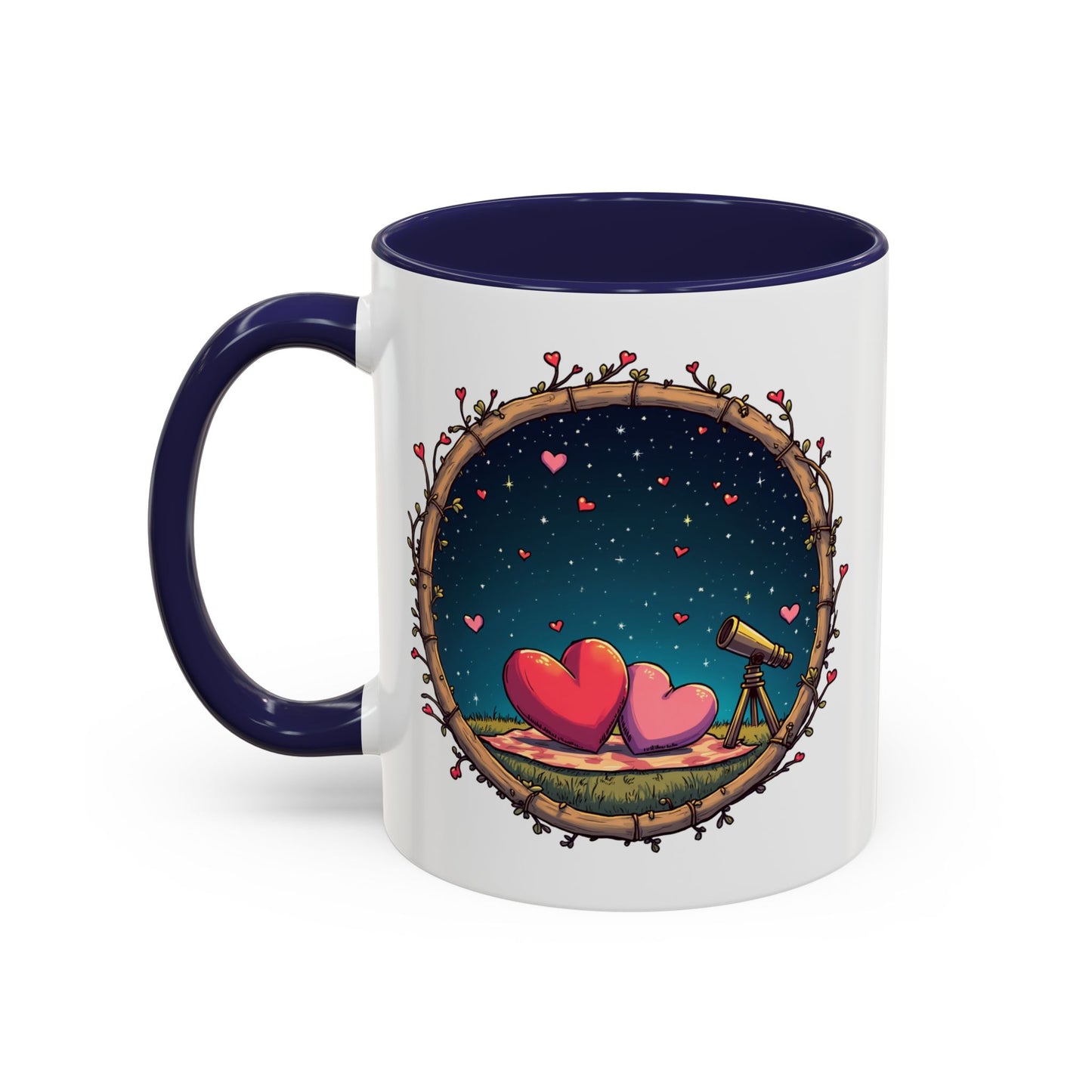 Astrological Love Mugs for Couples Beautiful Coffee Gift for Star Lovers Perfect Romantic Present with Inspiring Love Quote QR Quote Video