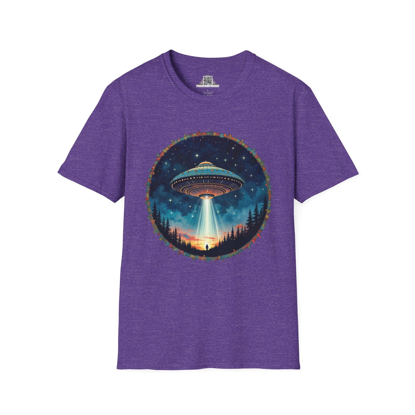 Hover Above UFO & Cosmic - T-Shirt
