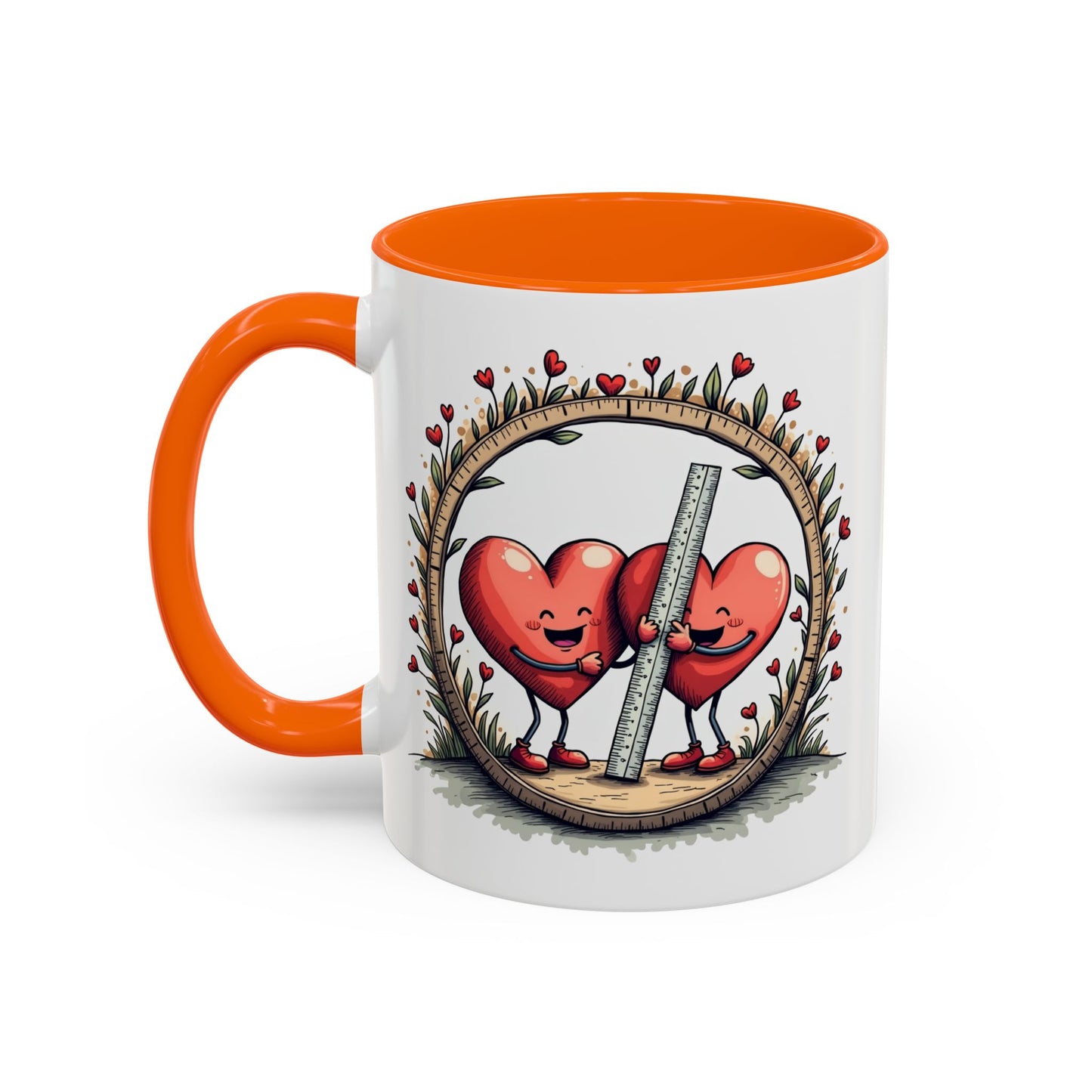 The Sum of Our Hearts Mugs Fun Pun Hilarious Coffee Gift for Couples Perfect Mathematics Present with Clever Love Quote QR Quote Video