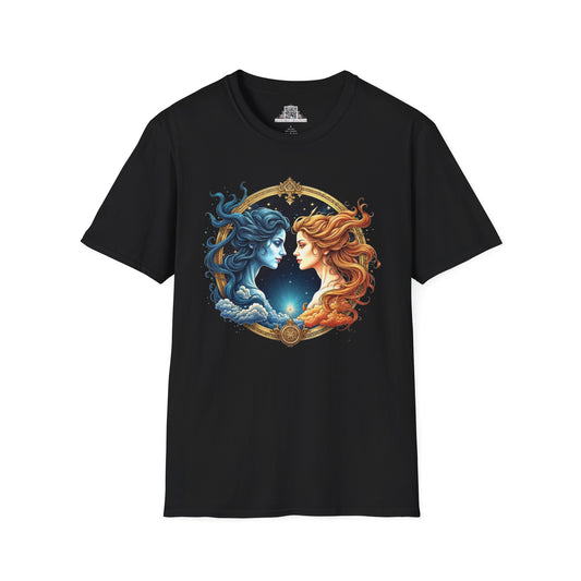 Gemini Zodiac Astrology - Softstyle Tee T-Shirt