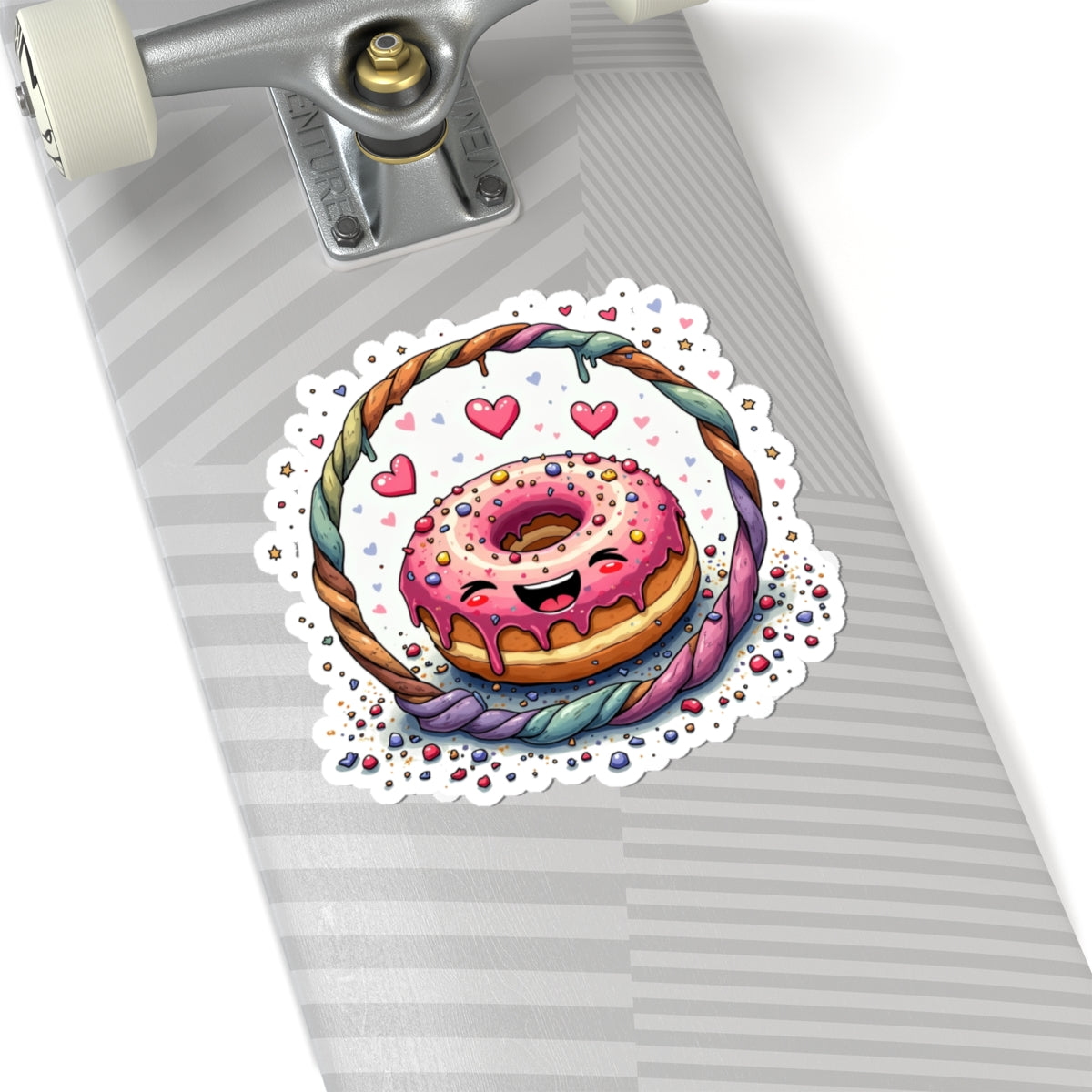 Fun Donut Love - Kiss-Cut Stickers