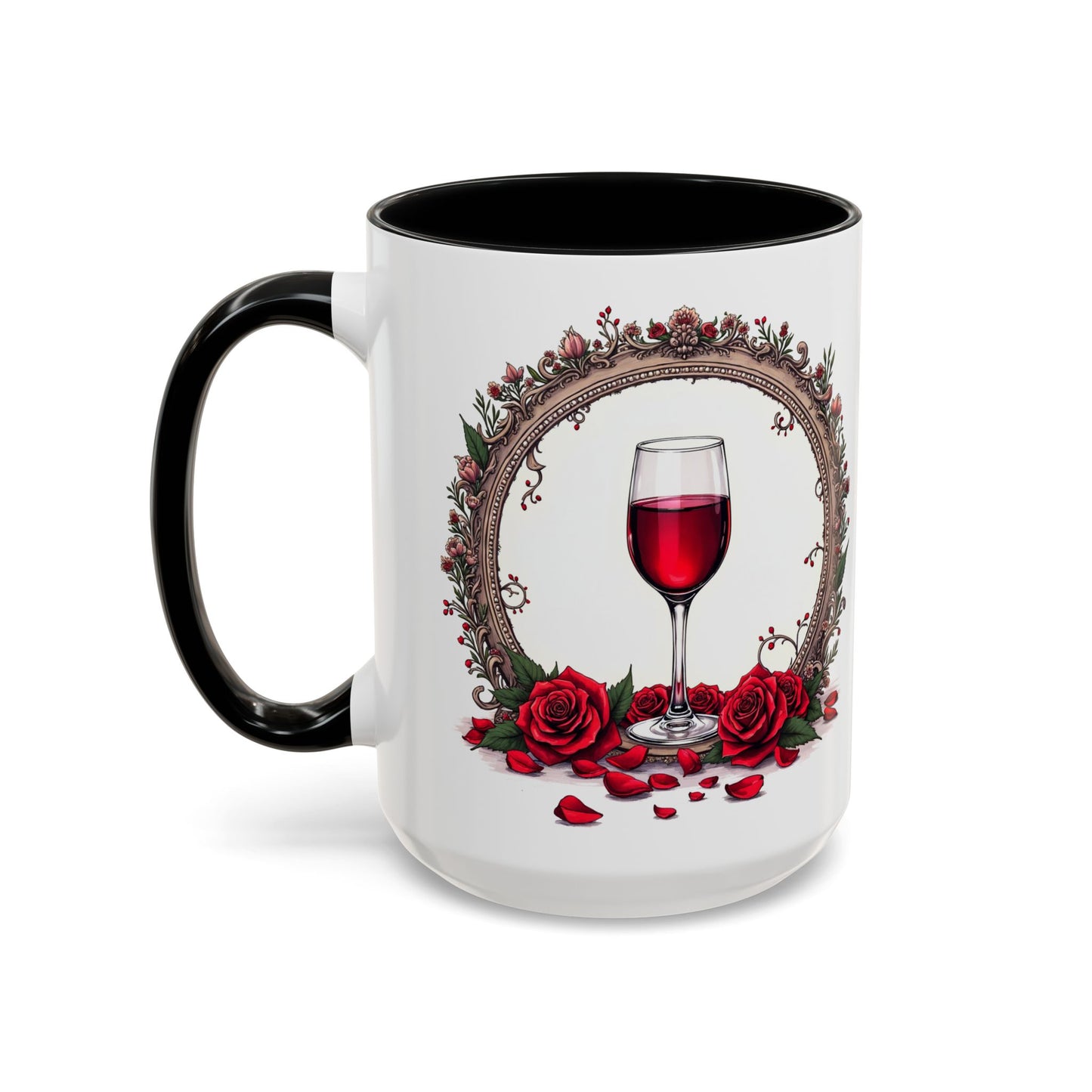 Wine & Dine Mug Cheers to Love with This Heartwarming Lovers Gift Just Because Present Couples Moments Over Coffee and QR Quote Video