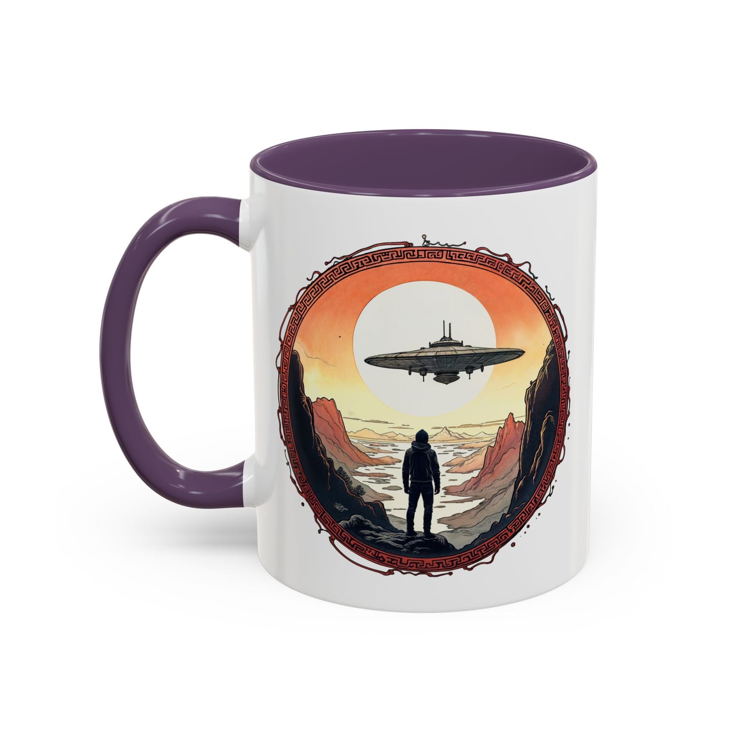 UFO Coffee Mug with Silly Missing Socks Quote for Skeptical Believers Who Adore Unique Quirky Gift Hilarious Alien Humor QR Code Quote Video