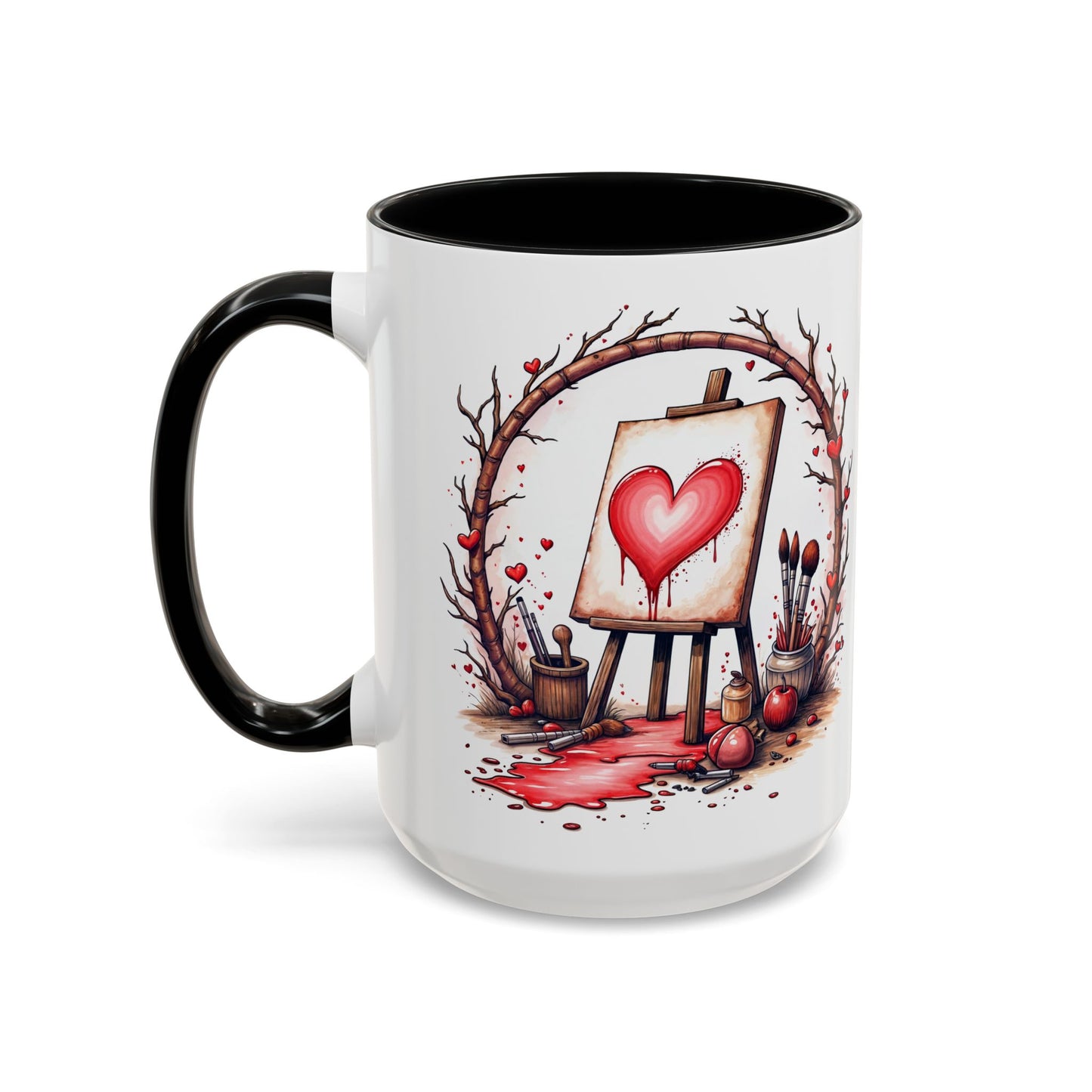 My Masterpiece Mug Unique Lovers Coffee Gift for Romantic Couples Perfect Artistic Present with Heartwarming Love Quote QR Quote Video