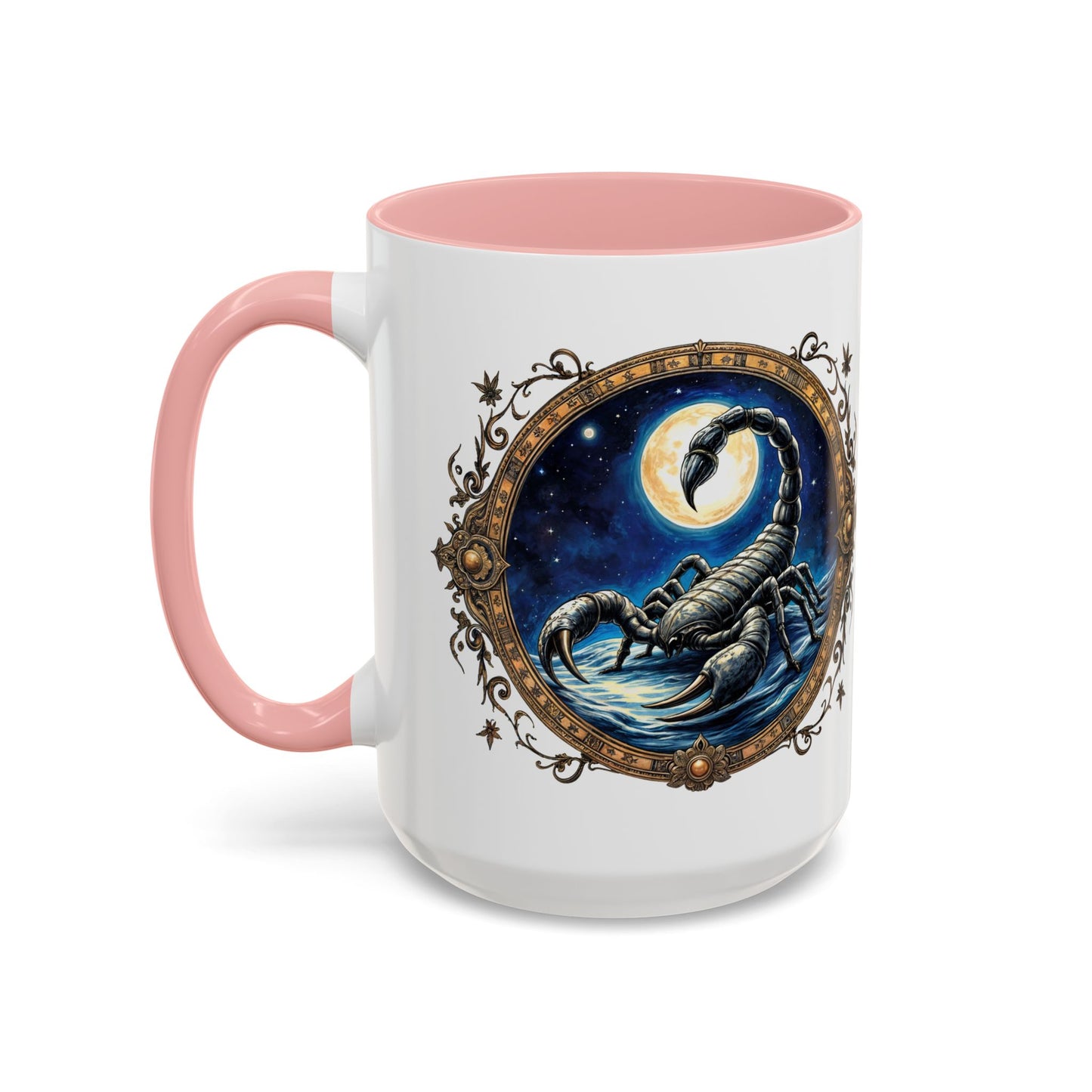 Scorpio Zodiac Coffee Mug with Inspirational Quote and Smart QR Code Mysterious Astrology Gift Unique Horoscope Mug for Scorpio Lovers