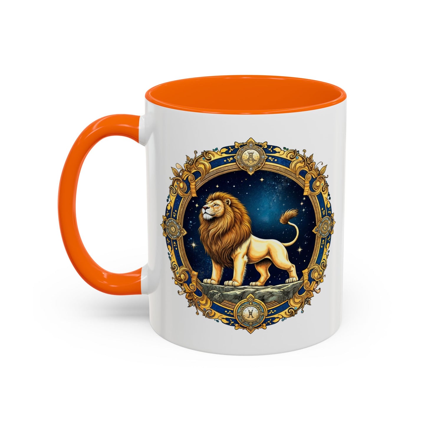 Leo Astrology Zodiac Sign Quote Coffee Mug with QR Code (11, 15oz)