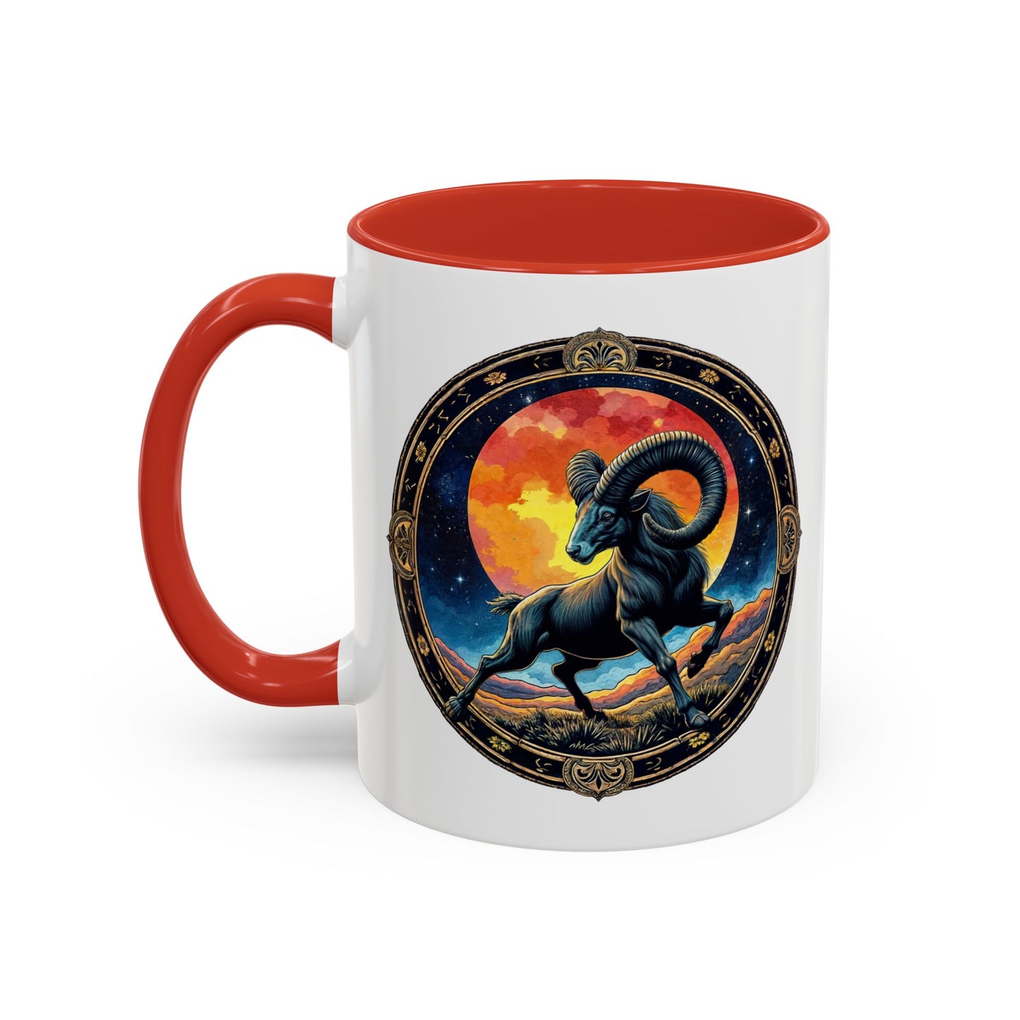 Aries Astrology Zodiac Sign Quote Coffee Mug with QR Code (11, 15oz)