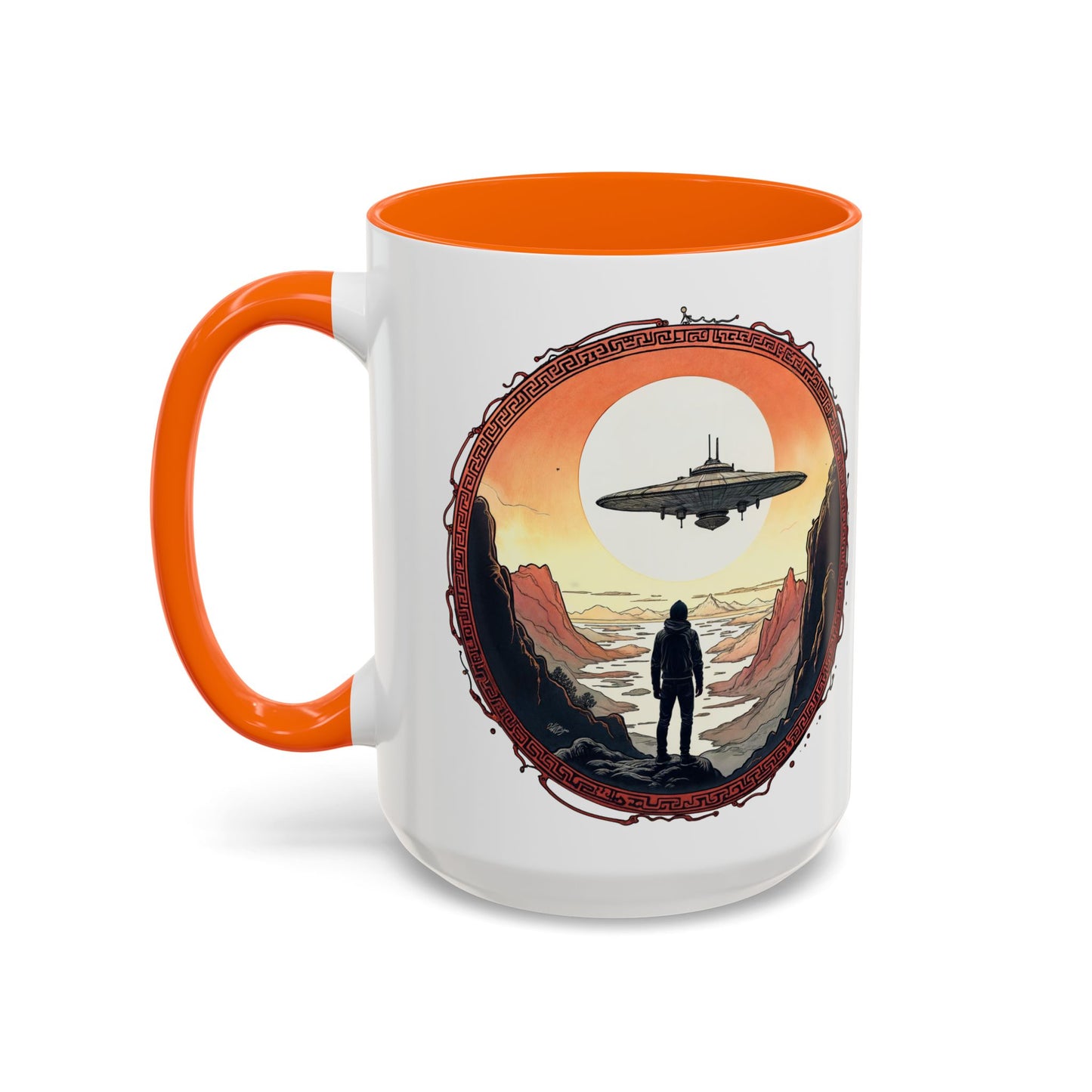 UFO Coffee Mug with Silly Missing Socks Quote for Skeptical Believers Who Adore Unique Quirky Gift Hilarious Alien Humor QR Code Quote Video