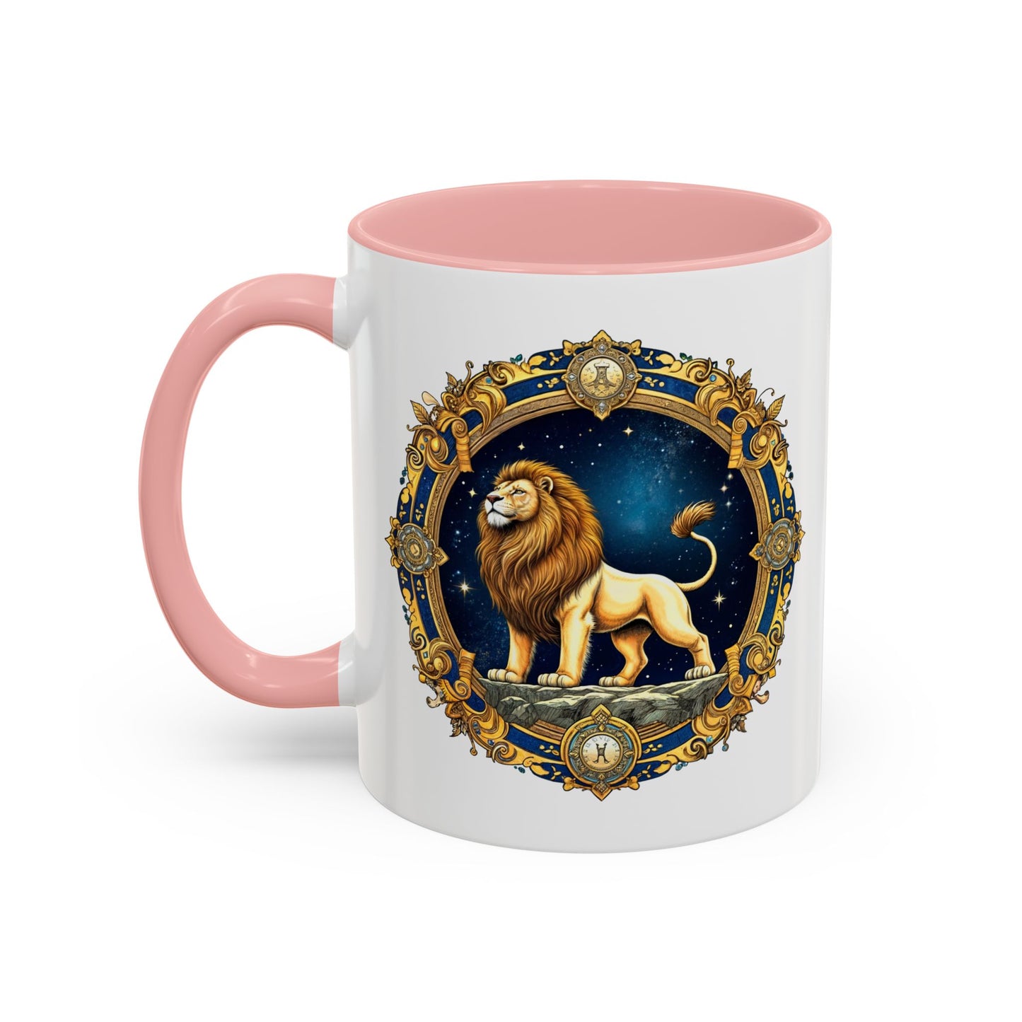 Leo Astrology Zodiac Sign Quote Coffee Mug with QR Code (11, 15oz)