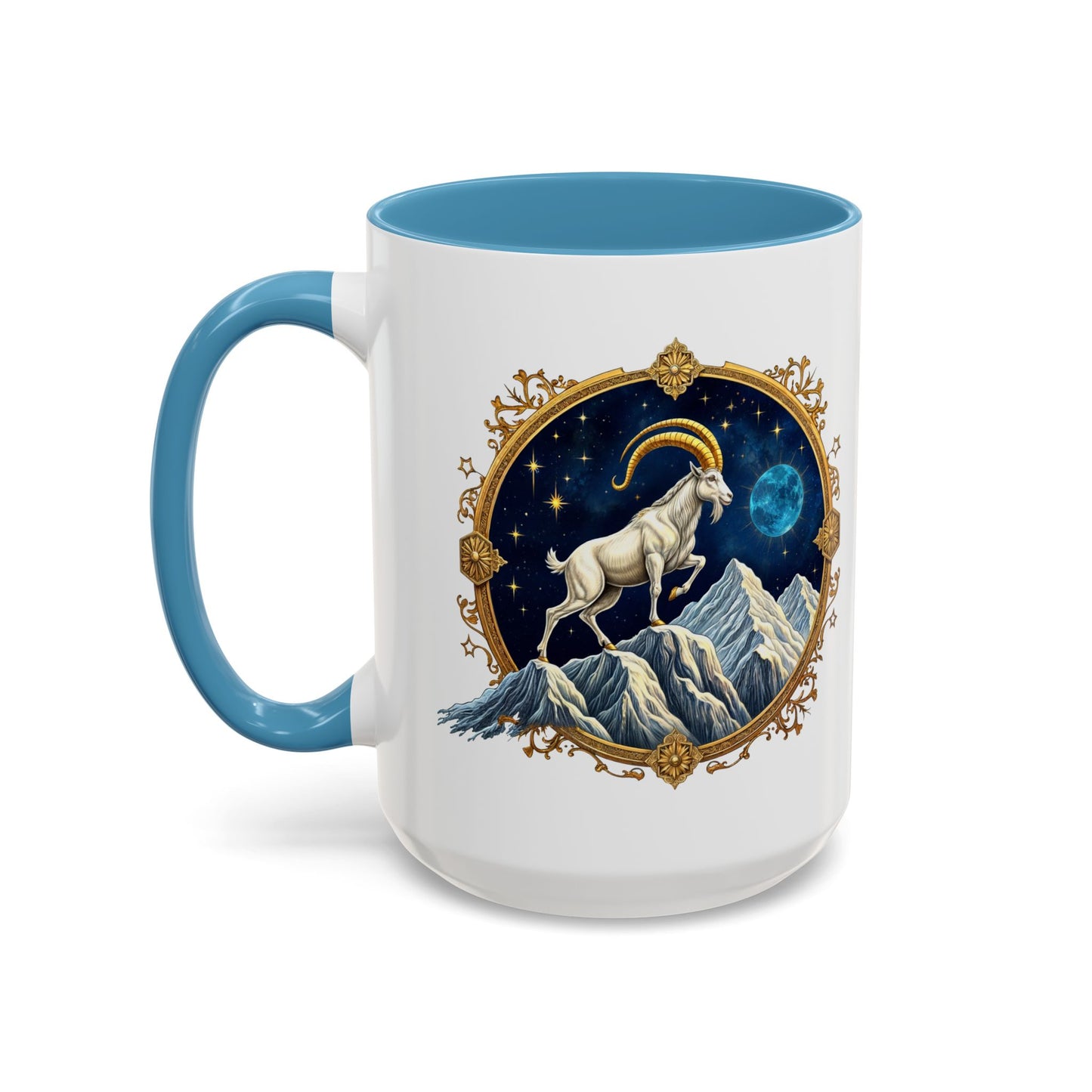 Capricorn Zodiac Coffee Mug with Inspirational Quote and Smart QR Code Perfect Astrology Gift Unique Capricorn Horoscope Mug for Enthusiasts