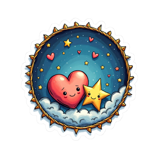 Spark of Love - Kiss-Cut Stickers