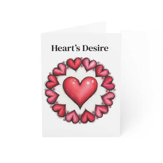 Cards - Romantic Heart’s Desire with QR Code video