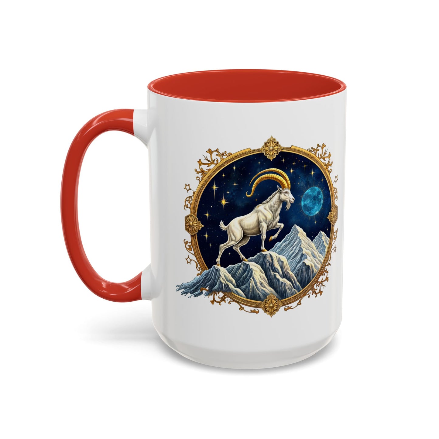 Capricorn Zodiac Coffee Mug with Inspirational Quote and Smart QR Code Perfect Astrology Gift Unique Capricorn Horoscope Mug for Enthusiasts