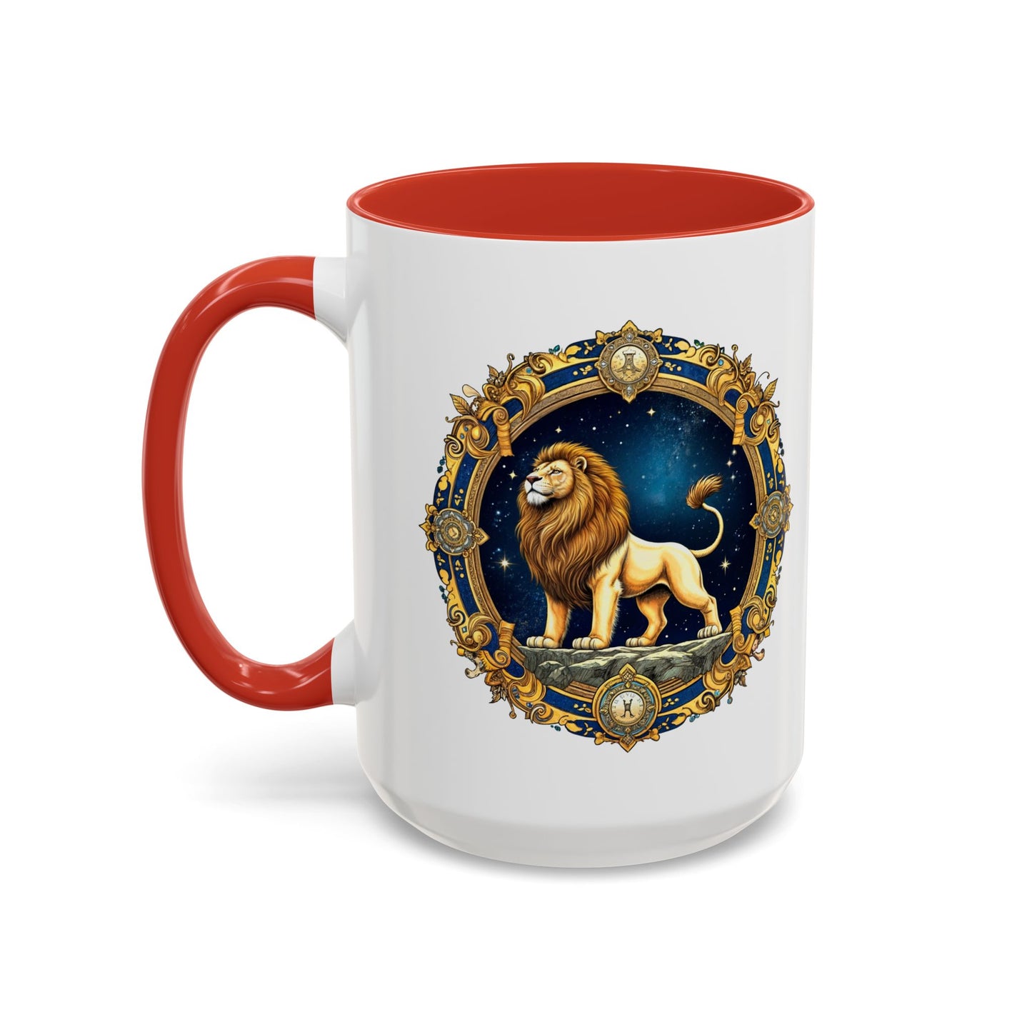 Leo Zodiac Coffee Mug with Inspirational Quote and Smart QR Code Bold Astrology Gift Custom Horoscope Lovers Mug for Leo Enthusiasts