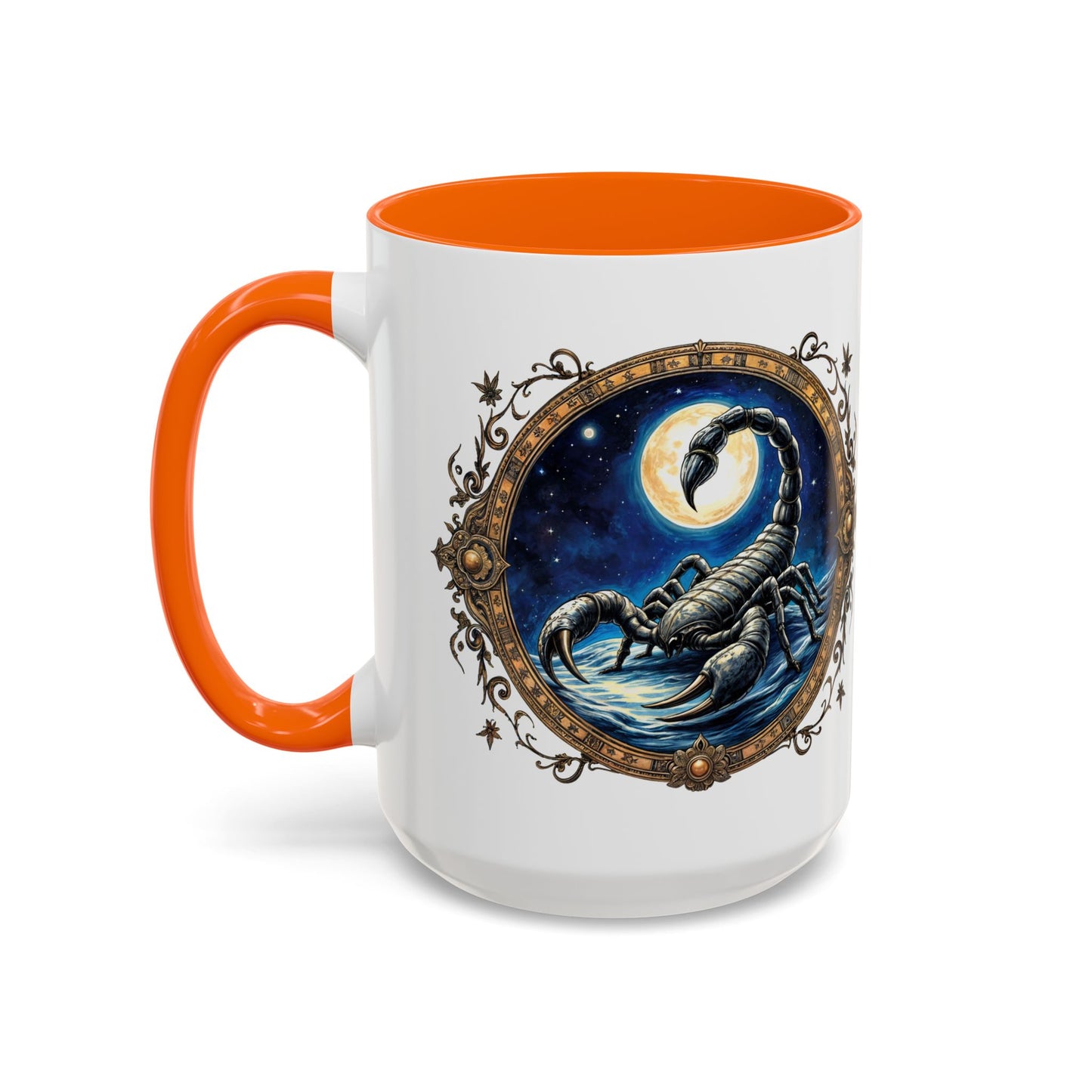 Scorpio Zodiac Coffee Mug with Inspirational Quote and Smart QR Code Mysterious Astrology Gift Unique Horoscope Mug for Scorpio Lovers