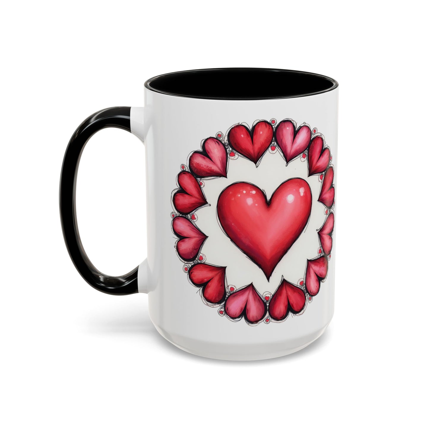 Hearts Desire Mug Cherished Friend Lover Gift for Loved Ones Perfect Present for Romantic Relationship Moments QR Quote Video Keepsake