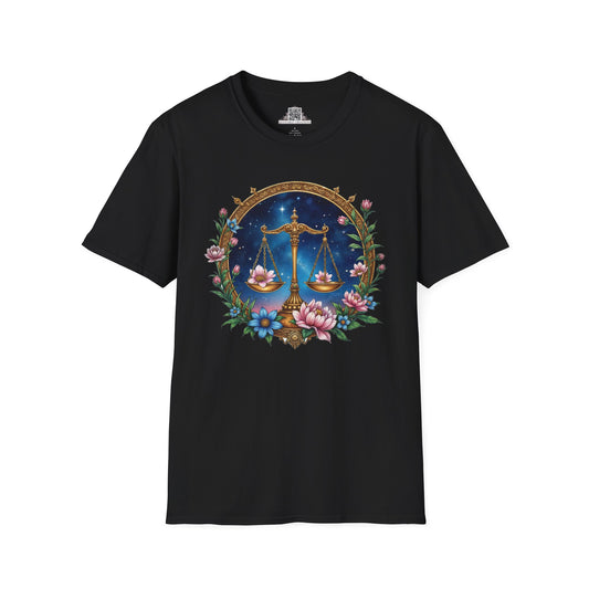 Libra Zodiac Astrology - Softstyle Tee T-Shirt