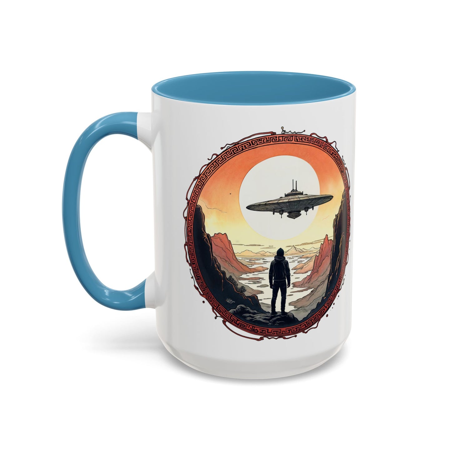 UFO Coffee Mug with Silly Missing Socks Quote for Skeptical Believers Who Adore Unique Quirky Gift Hilarious Alien Humor QR Code Quote Video