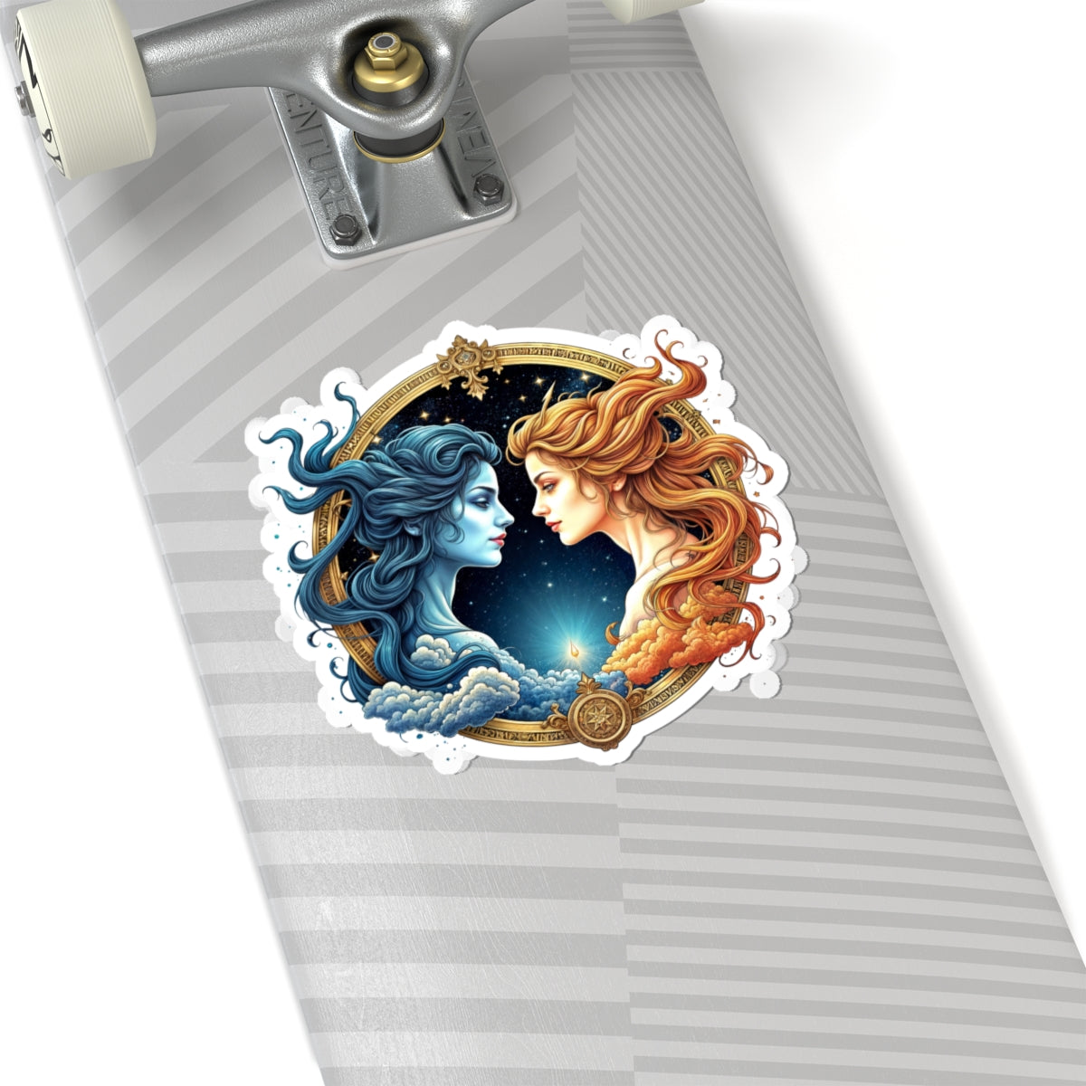 Gemini Zodiac Astrology - Kiss-Cut Stickers