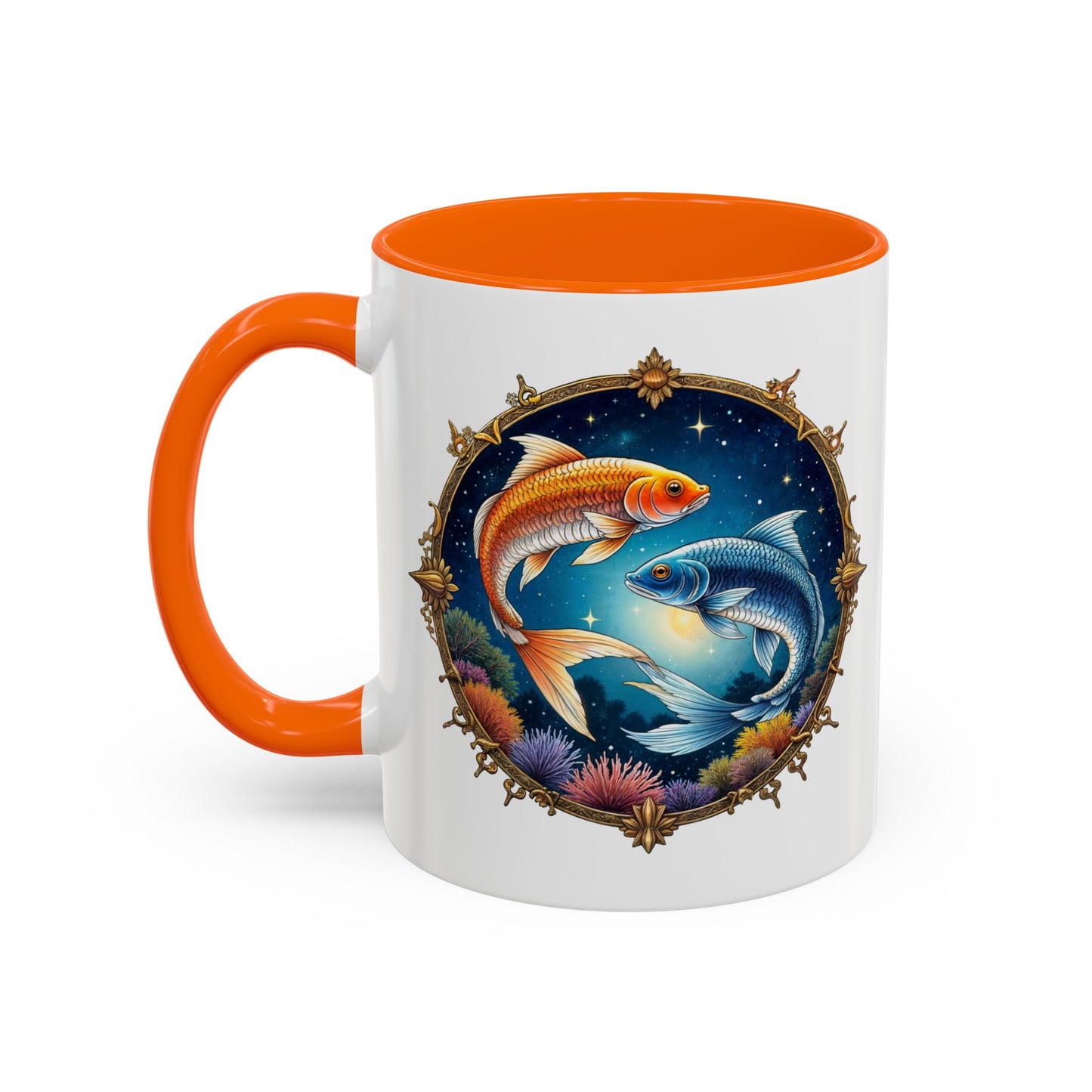 Pisces Astrology Zodiac Sign Quote Coffee Mug with QR Code (11, 15oz)