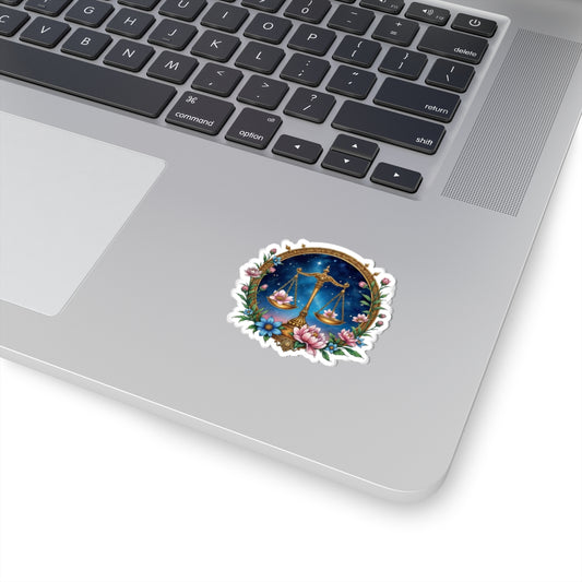 Libra Zodiac Astrology - Kiss-Cut Stickers