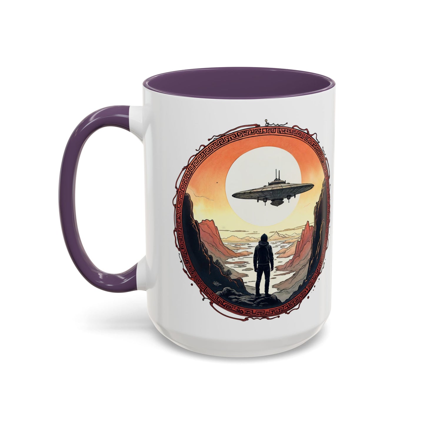 UFO Coffee Mug with Silly Missing Socks Quote for Skeptical Believers Who Adore Unique Quirky Gift Hilarious Alien Humor QR Code Quote Video