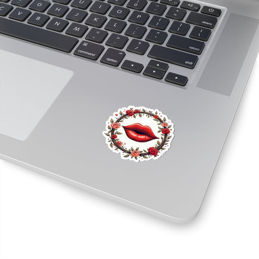 Kiss Me Lips - Kiss-Cut Stickers