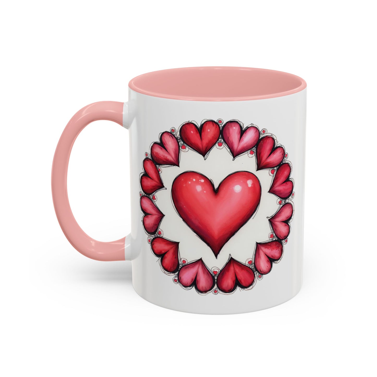 Hearts Desire Mug Cherished Friend Lover Gift for Loved Ones Perfect Present for Romantic Relationship Moments QR Quote Video Keepsake