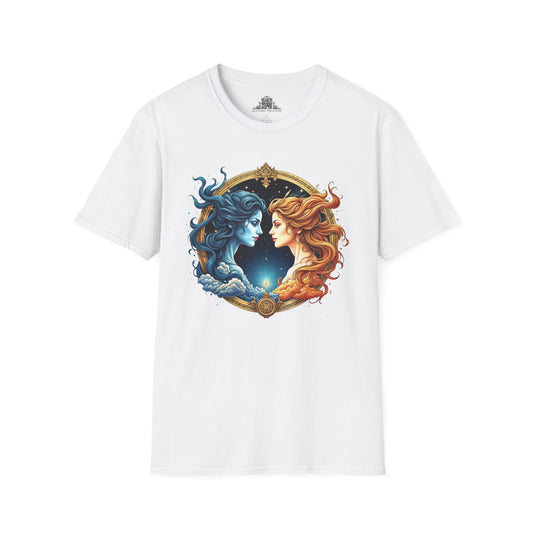 Gemini Zodiac Astrology - Softstyle Tee T-Shirt