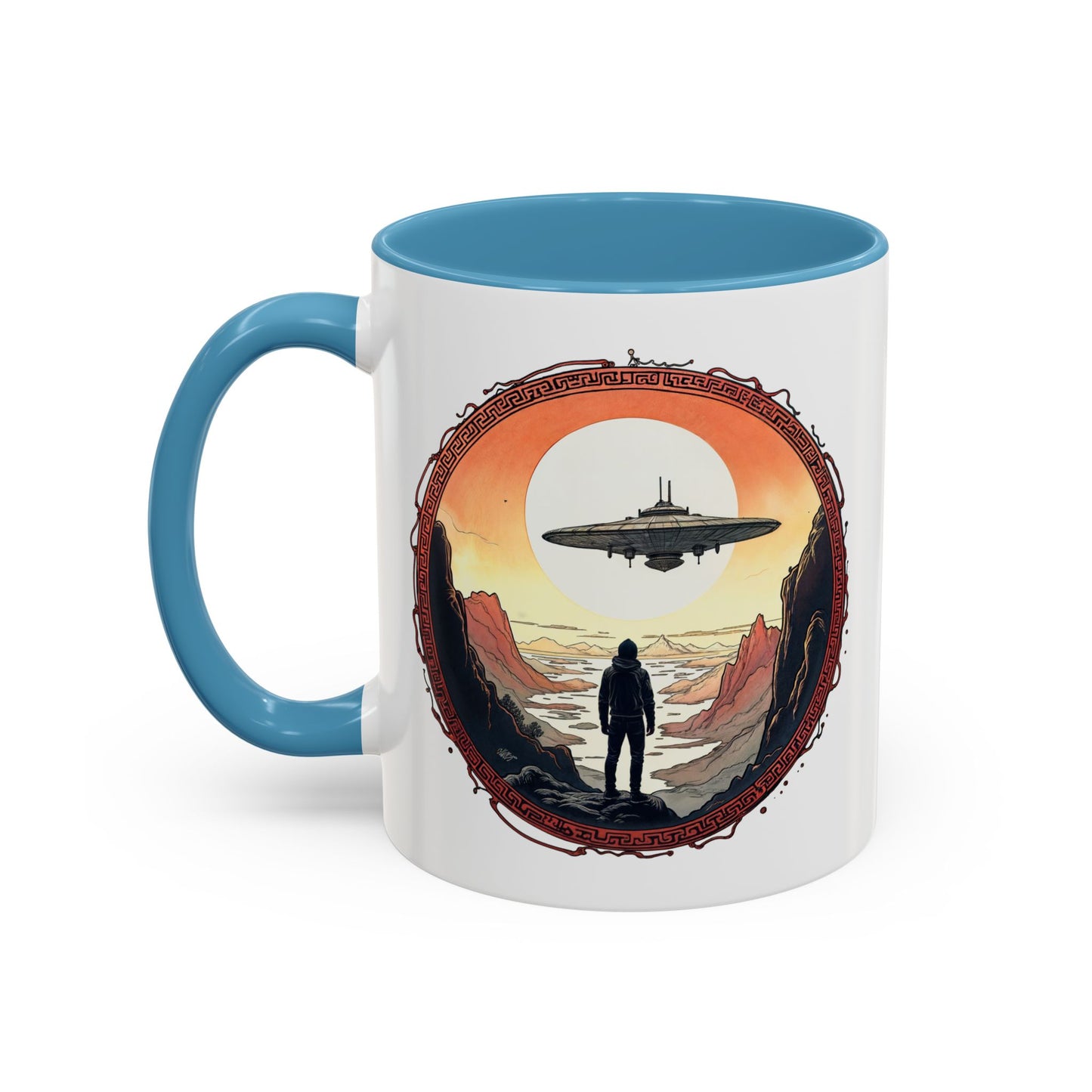 UFO Coffee Mug with Silly Missing Socks Quote for Skeptical Believers Who Adore Unique Quirky Gift Hilarious Alien Humor QR Code Quote Video