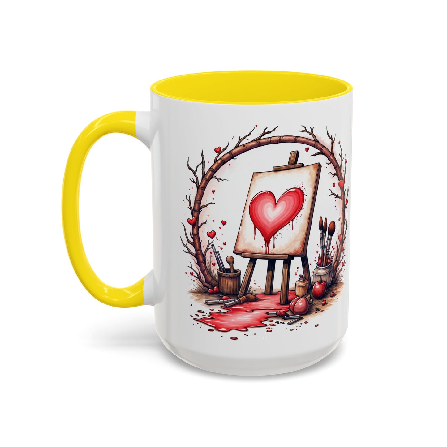 My Masterpiece Mug Unique Lovers Coffee Gift for Romantic Couples Perfect Artistic Present with Heartwarming Love Quote QR Quote Video