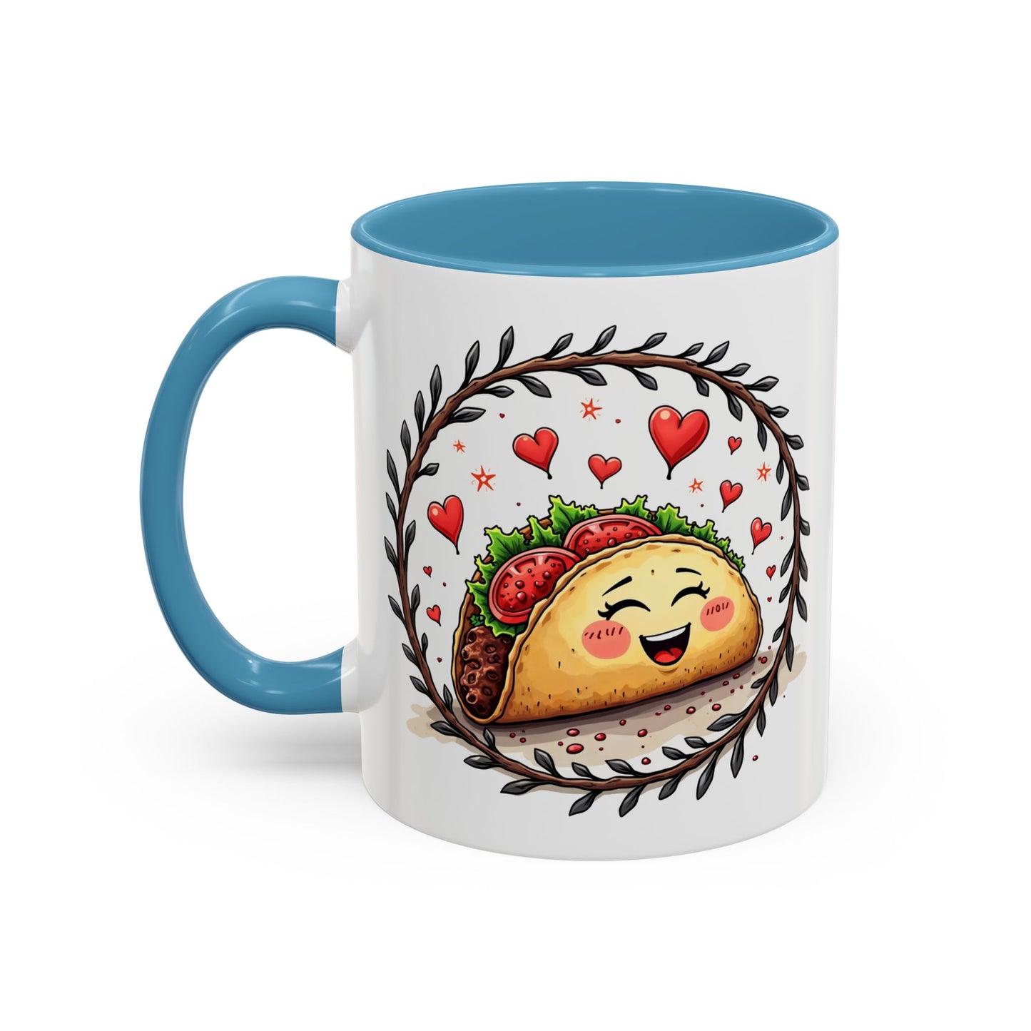 Taco 'Bout Love Mug Fun Pun Coffee Gift for Hilarious Couples Perfect Taco Tuesday Present Flirty with Adorable Love Quote QR Quote Video