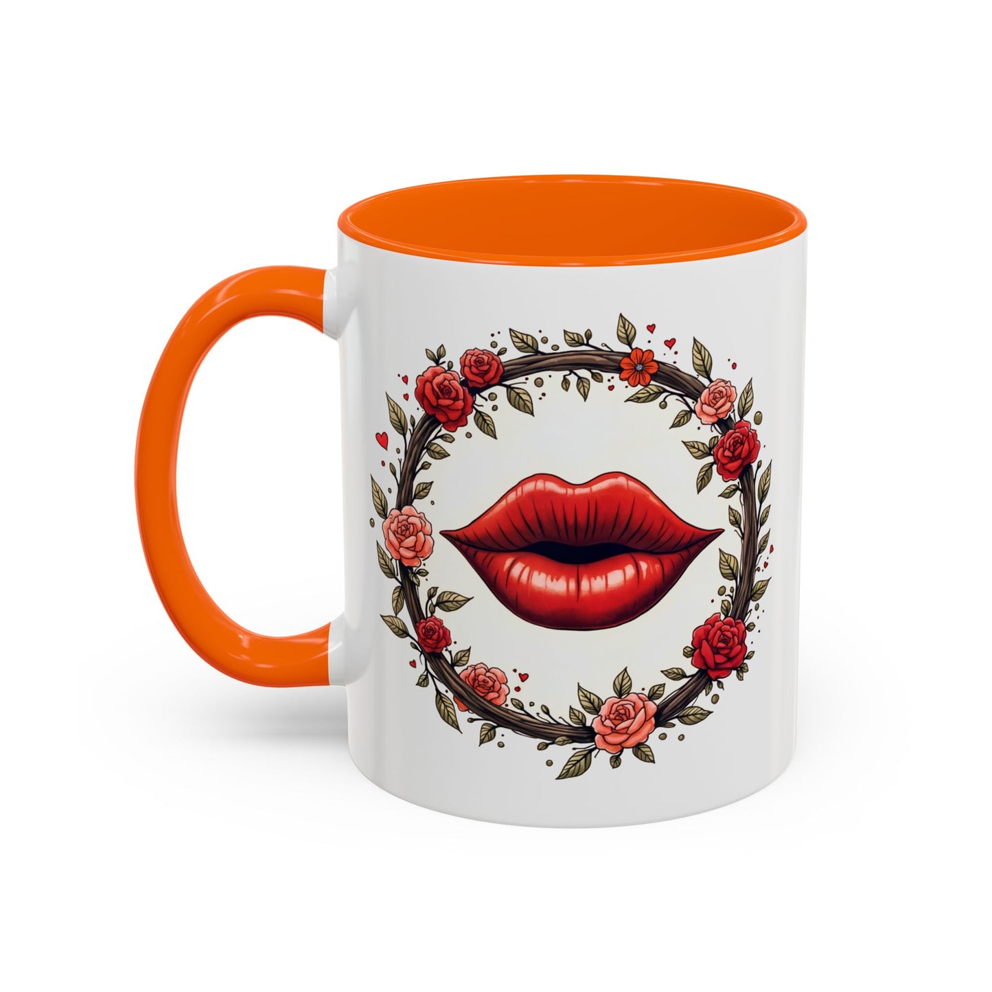 Kiss Me Mug Ignite the Passion with a Romantic Lovers Gift Perfect for Sweet Loving Couples Who Cherish Intimacy and Desire QR Quote Video